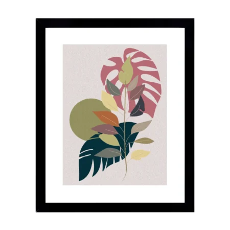 Abstract Botanical Leaves