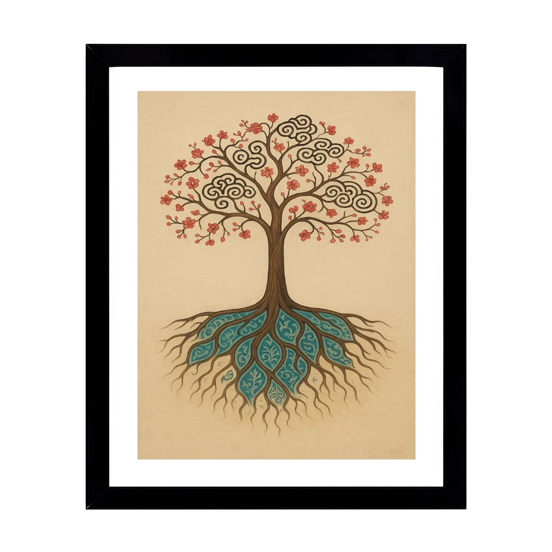 Tree of Life – Kalamkari Bloom