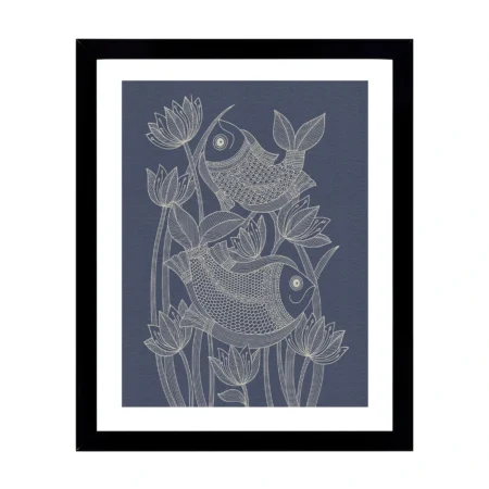 Madhubani Water Spirits